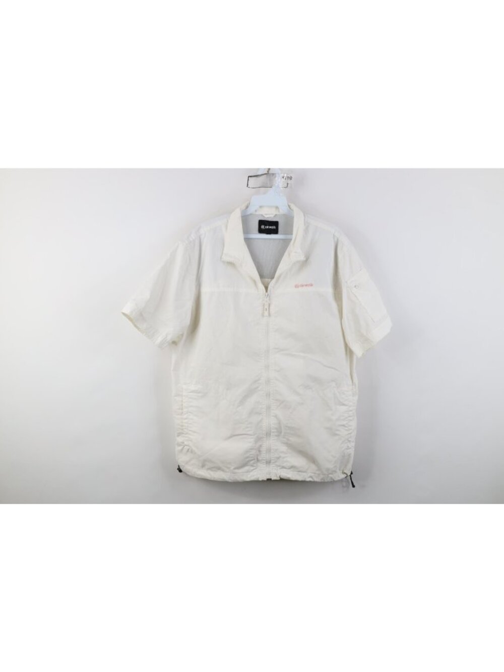 Vintage 90s Airwalk Skateboarding Womens Medium Short Sleeve Windbreaker Jacket